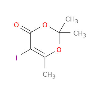 4H-1,3-Dioxin-4-one, 5-iodo-2,2,6-trimethyl-