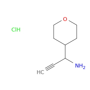1-(Oxan-4-yl)prop-2-yn-1-amine hydrochloride