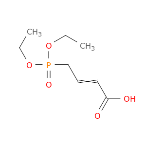 2-Butenoic acid, 4-(diethoxyphosphinyl)-