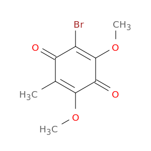 2,5-Cyclohexadiene-1,4-dione, 2-bromo-3,5-dimethoxy-6-methyl-