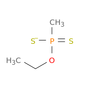 Phosphonodithioic acid, methyl-, O-ethyl ester