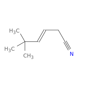 3-Hexenenitrile, 5,5-dimethyl-, (E)-