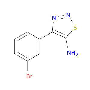 4-(3-Bromophenyl)-1,2,3-thiadiazol-5-amine