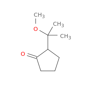 Cyclopentanone, 2-(1-methoxy-1-methylethyl)-