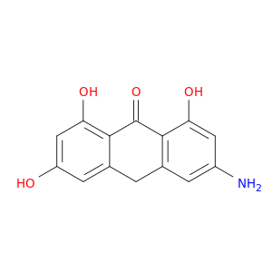9(10H)-Anthracenone, 3-amino-1,6,8-trihydroxy-