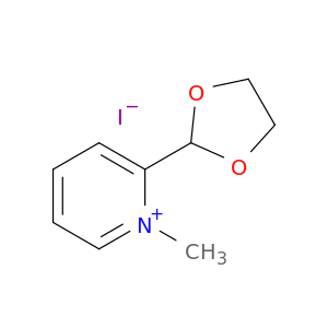 吡啶,2-(1,3-二氧化醇-2-基)-1-甲基-,碘化物(1：1)