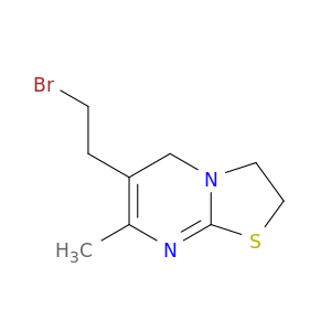 6-(2-BROMOETHYL)-7-METHYL-3,5-DIHYDRO-2H-THIAZOLO[3,2-A]PYRIMIDINE