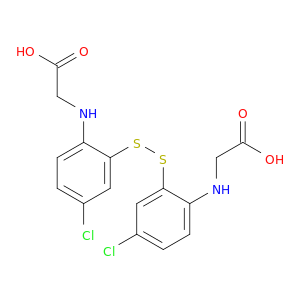 Glycine, N,N'-[dithiobis(4-chloro-2,1-phenylene)]bis-