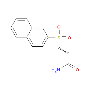 2-Propenamide, 3-(2-naphthalenylsulfonyl)-