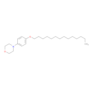 Morpholine, 4-[4-(tetradecyloxy)phenyl]-