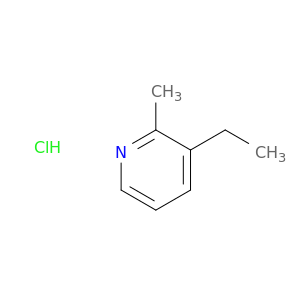 Pyridine,3-ethyl-2-methyl-, hydrochloride (1:1)