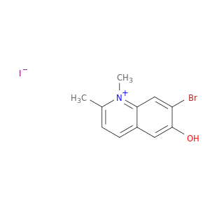 Quinolinium, 7-bromo-6-hydroxy-1,2-dimethyl-, iodide