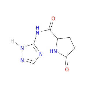 5-氧代-N-1H-1,2,4-三唑-5-基-2-吡咯烷烃酰胺