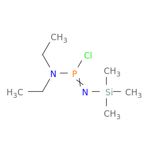 Phosphonamidimidic chloride, N,N-diethyl-N'-(trimethylsilyl)-