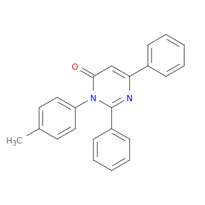 4(3H)-Pyrimidinone, 3-(4-methylphenyl)-2,6-diphenyl-