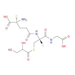 甘氨酸,N-[S-(2,3-二羟基-1-氧丙基)-N-L-γ-谷氨酰胺-1-胱扣]-