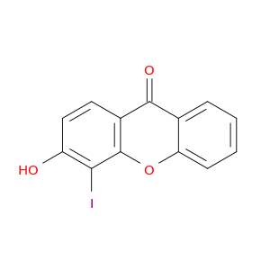 9H-Xanthen-9-one, 3-hydroxy-4-iodo-