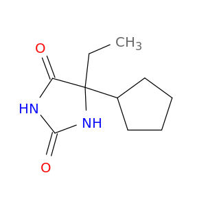 5-Cyclopentyl-5-ethyl-imidazolidine-2,4-dione