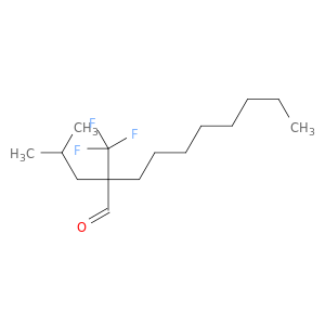 Decanal, 2-(2-methylpropyl)-2-(trifluoromethyl)-