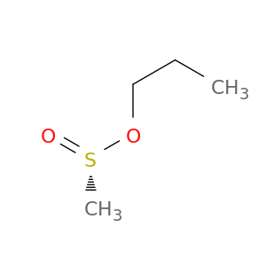Methanesulfinic acid, propyl ester, (R)-