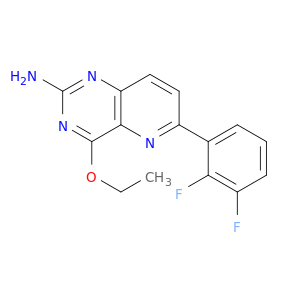 Pyrido[3,2-d]pyrimidin-2-amine, 6-(2,3-difluorophenyl)-4-ethoxy-