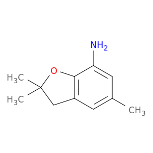 7-Benzofuranamine, 2,3-dihydro-2,2,5-trimethyl-