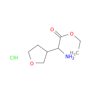 ethyl 2-amino-2-(oxolan-3-yl)acetate hydrochloride