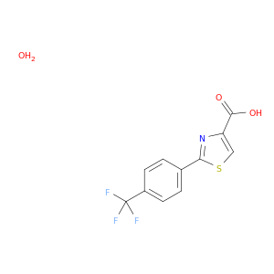 2-(4-(Trifluoromethyl)phenyl)thiazole-4-carboxylic acid hydrate