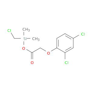 Acetic acid, (2,4-dichlorophenoxy)-, (chloromethyl)dimethylsilyl ester