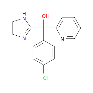 α-(4-氯苯基)-α-(4,5-二氢-1H-咪唑-2-基)-2-吡啶甲醇