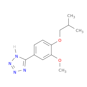 1H-Tetrazole, 5-[3-methoxy-4-(2-methylpropoxy)phenyl]-