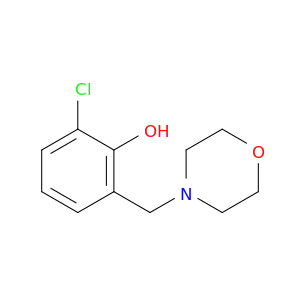 2-CHLORO-6-(MORPHOLIN-4-YLMETHYL)PHENOL