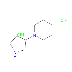 1-(吡咯烷-3-基)哌啶二盐酸盐