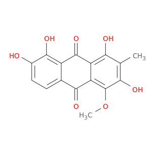 9,10-Anthracenedione, 2,4,5,6-tetrahydroxy-1-methoxy-3-methyl-