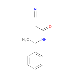 2-Cyano-n-(1-phenylethyl)acetamide