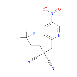 Propanedinitrile, [(5-nitro-2-pyridinyl)methyl](3,3,3-trifluoropropyl)-