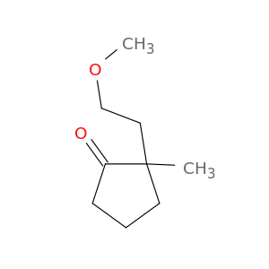 Cyclopentanone, 2-(2-methoxyethyl)-2-methyl-
