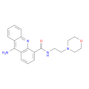9-AMINO-N-(2-(4-MORPHOLINYL)ETHYL)-4-ACRIDINECARBOXAMIDE