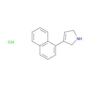 3-(Naphthalen-1-yl)-2,5-dihydro-1H-pyrrole Hydrochloride