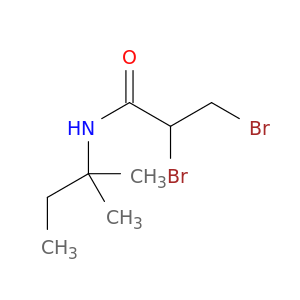 Propanamide, 2,3-dibromo-N-(1,1-dimethylpropyl)-