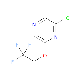 2-氯-6-(2,2,2-三氟乙氧基)吡嗪