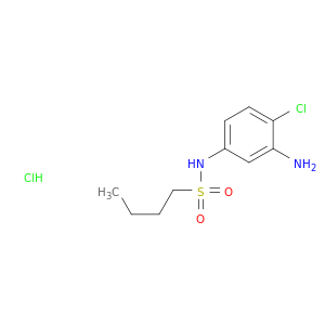 N-(3-Amino-4-chlorophenyl)butane-1-sulfonamide Hydrochloride