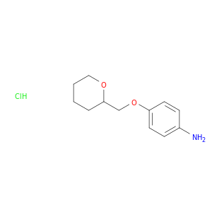 [4-(Tetrahydro-2H-pyran-2-ylmethoxy)phenyl]amine Hydrochloride