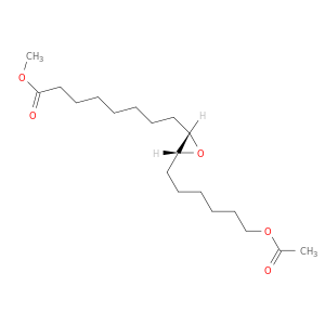 Oxiraneoctanoic acid, 3-[6-(acetyloxy)hexyl]-, methyl ester, cis-