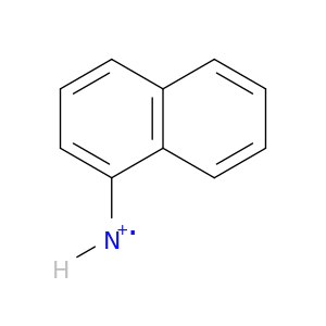 Aminylium, 1-naphthalenyl-