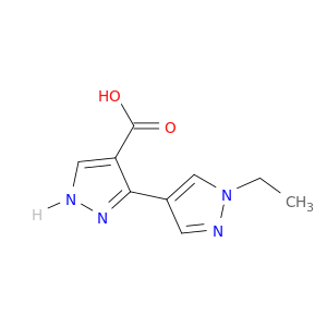 3-(1-ethyl-1H-pyrazol-4-yl)-1H-pyrazole-4-carboxylic acid