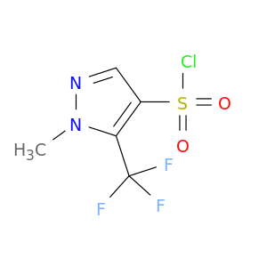 1-methyl-5-(trifluoromethyl)-1H-pyrazole-4-sulfonyl chloride