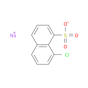 1-萘磺酸,8-氯,钠盐(1：1)