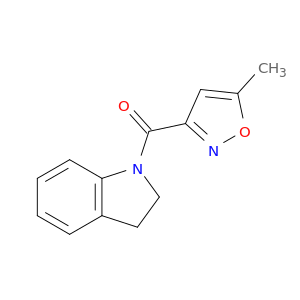 (2,3-DIHYDRO-1H-INDOL-1-YL)(5-METHYL-3-ISOXAZOLYL)-METHANONE