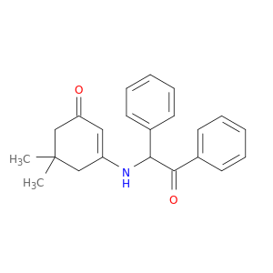 2-Cyclohexen-1-one, 5,5-dimethyl-3-[(2-oxo-1,2-diphenylethyl)amino]-
